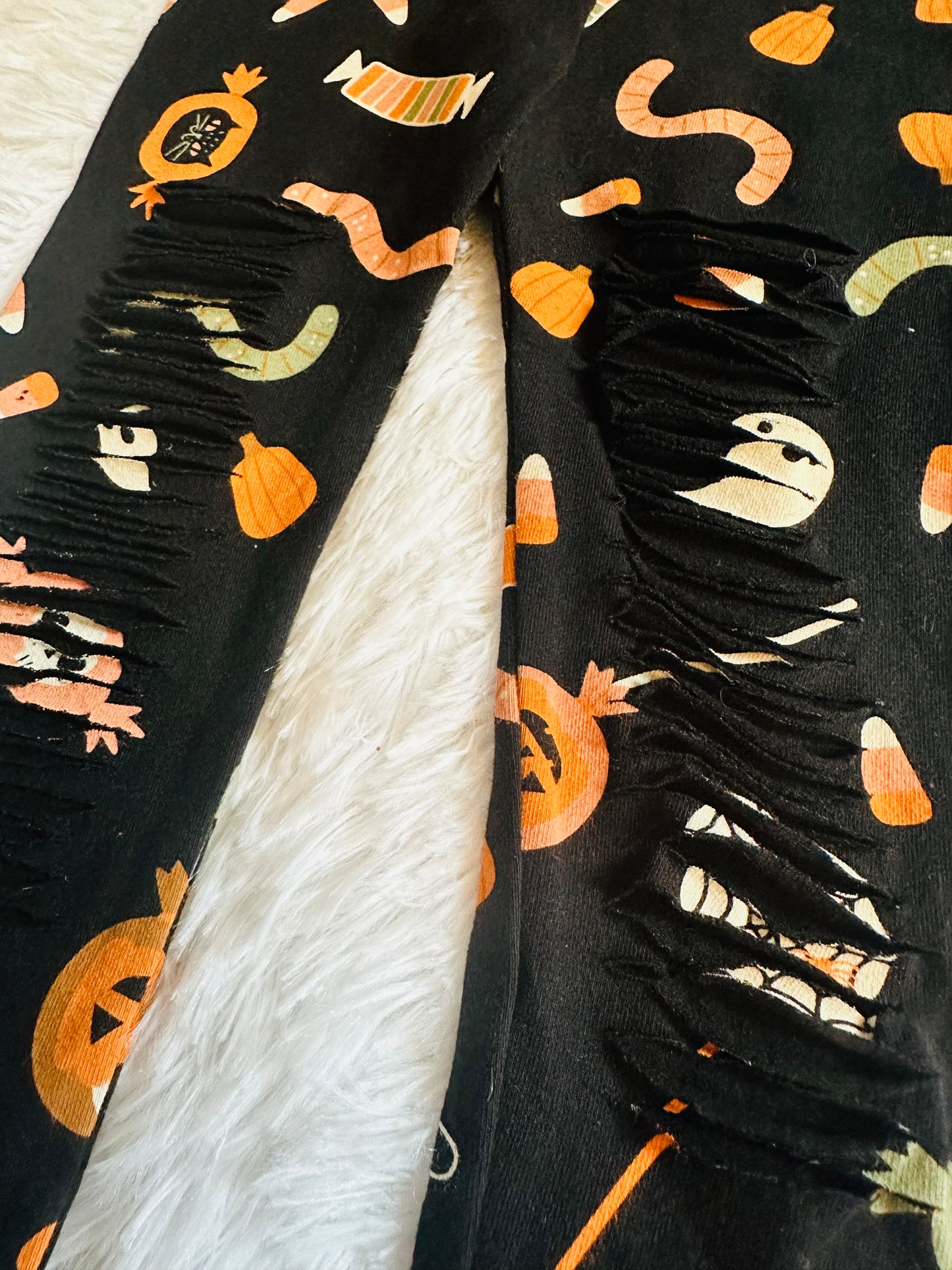 3T Spooky Shredded Leggings