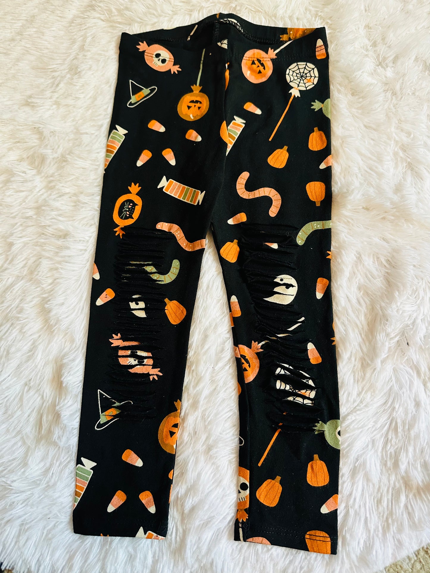 3T Spooky Shredded Leggings