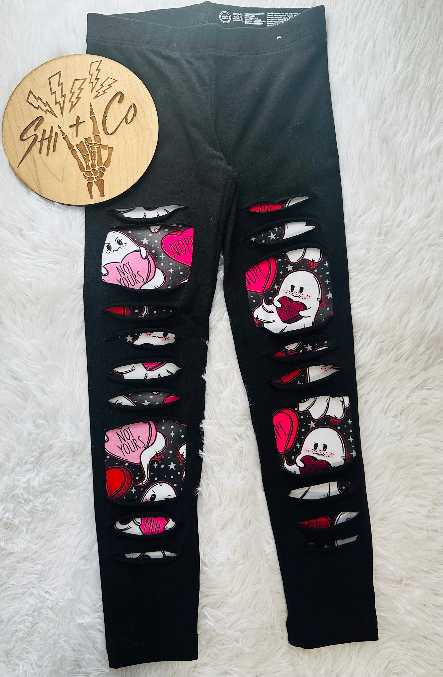 RTS Ghostie Leggings (XS)
