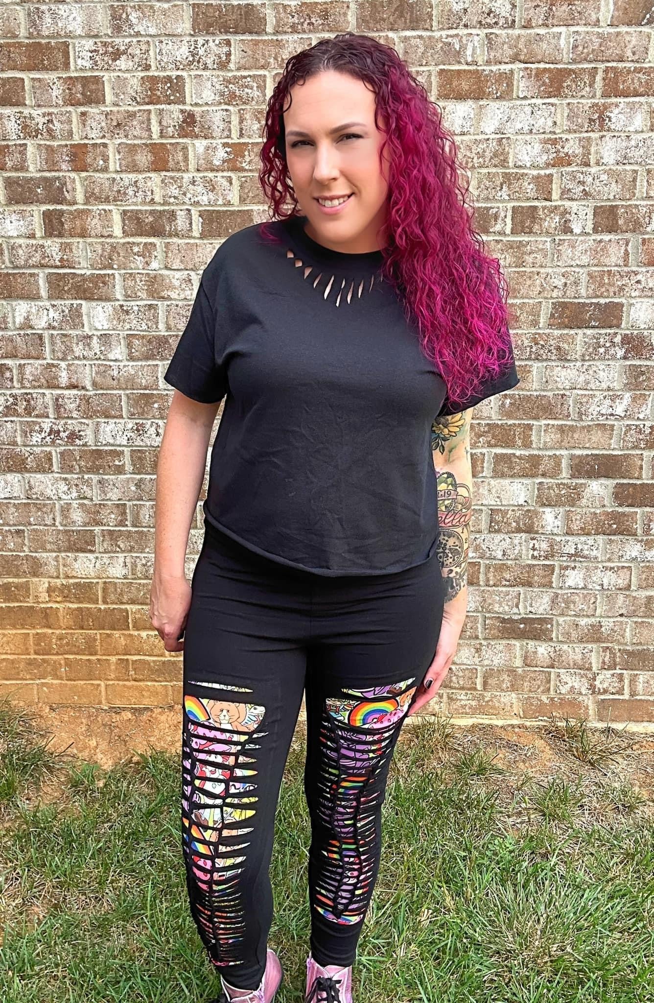 Adult Wide Braided Leggings