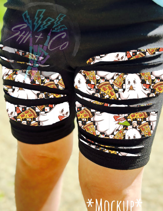 Pizza Party - Leggings/Bikers