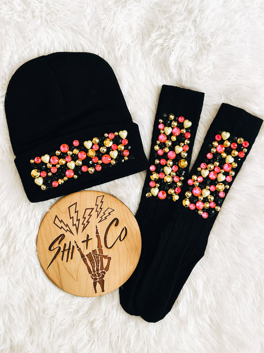 Bling Knee High Socks