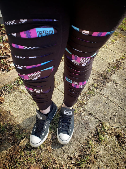 Punk Chex - Leggings/Bikers