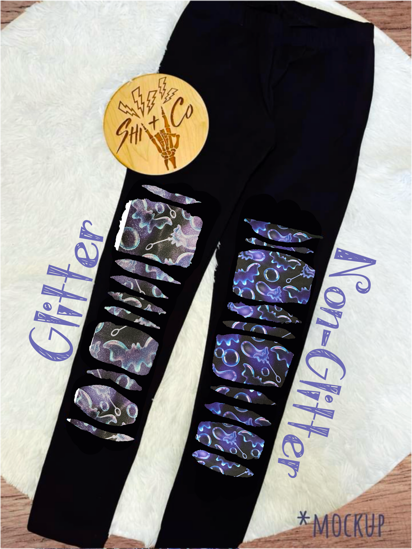 Bubble Bats - Leggings/Bikers