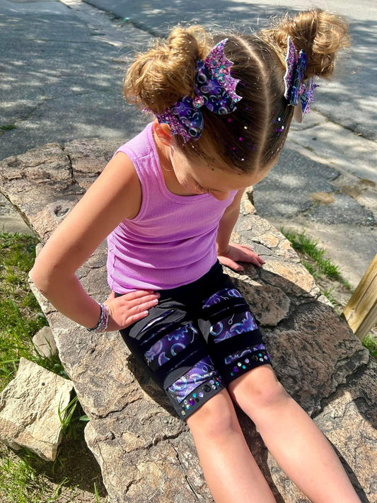 Bubble Bats - Glitter Leggings/Bikers