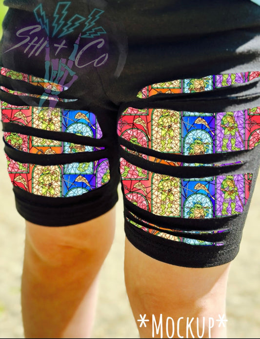 Cowabunga Leggings/Bikers