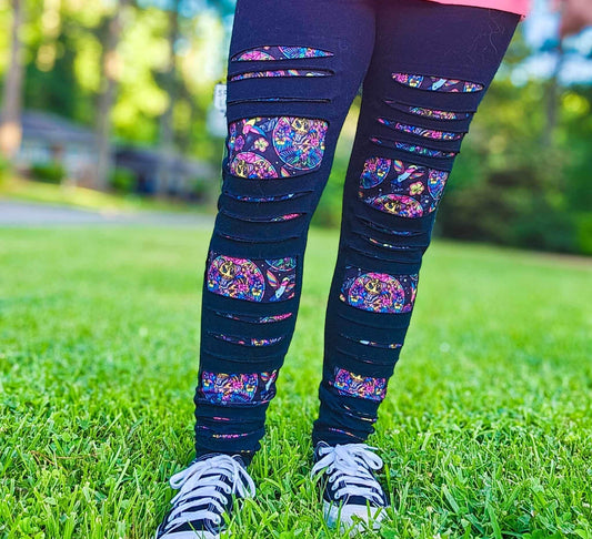 PURRRRfect - Leggings/Bikers