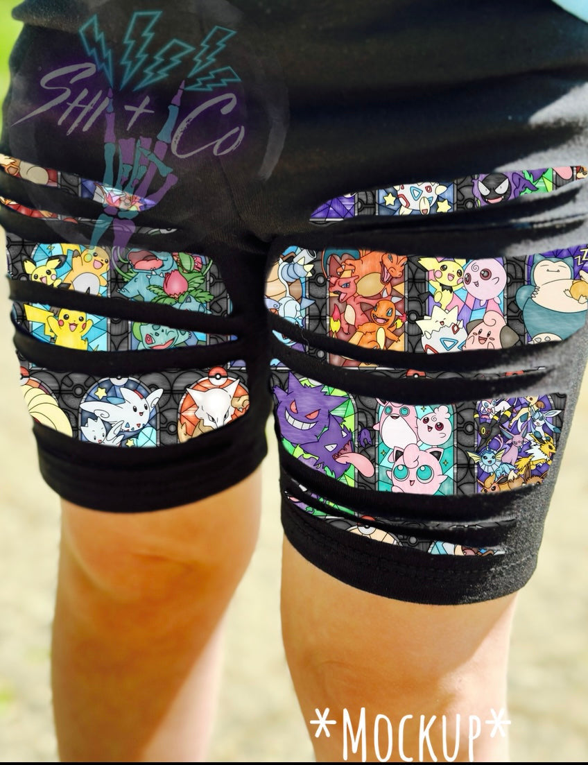 Gotta Catch Em All - Leggings/Bikers