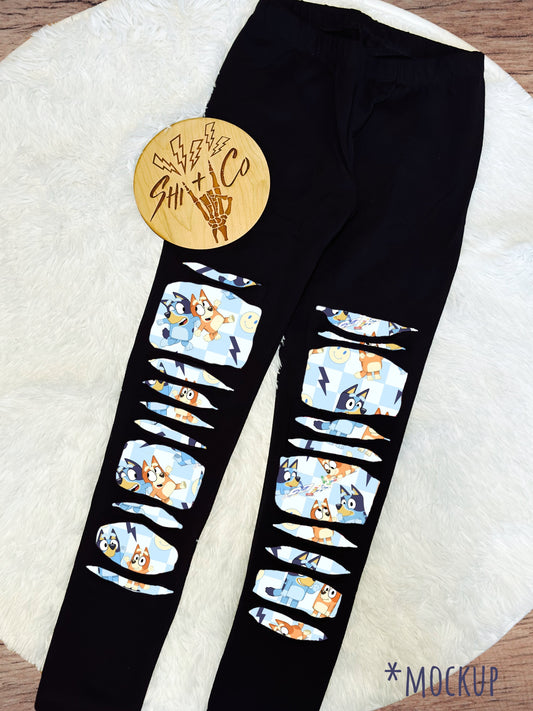 Heelers Leggings/Bikers